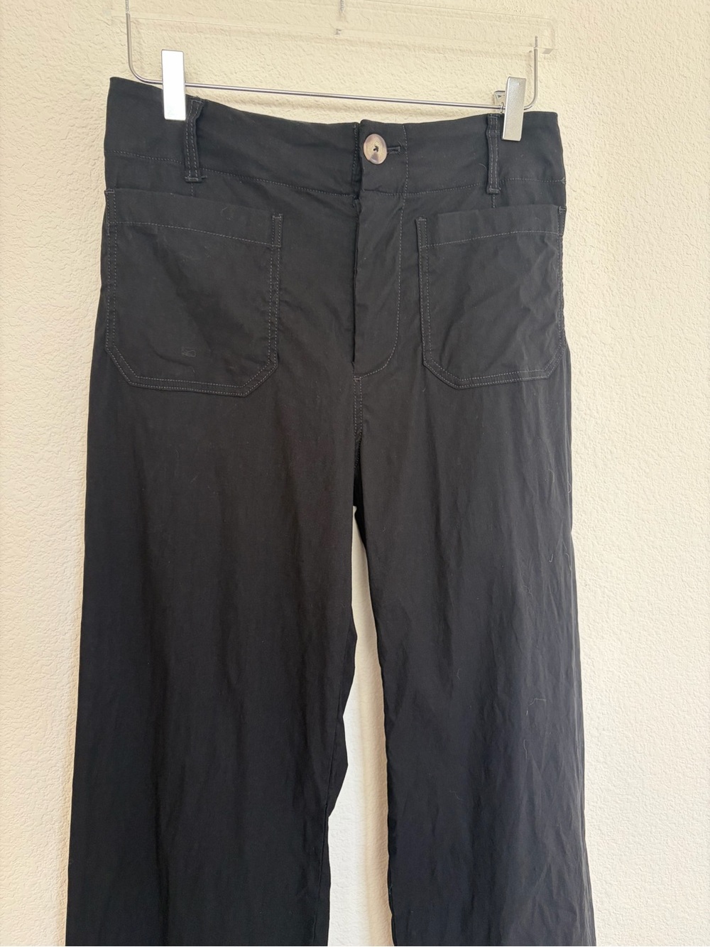 Maeve The Colette Black Wide-Leg Pants | 28P - Picture 3 of 12